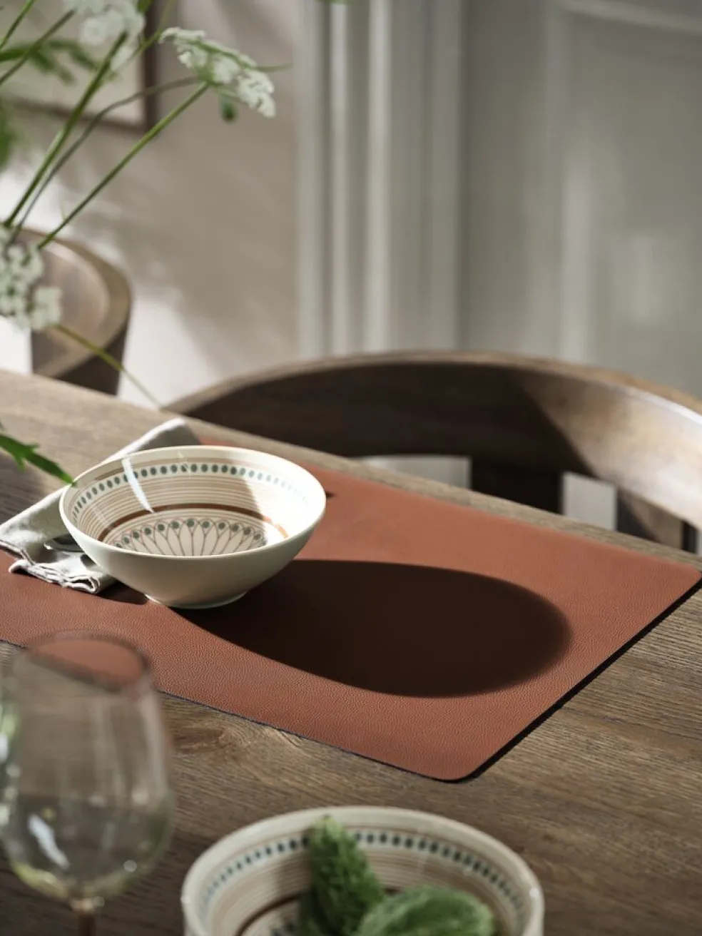 TIDSELSet de table TIDSEL 33x42 cognac
