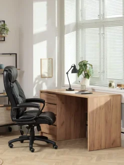 TJELEFauteuil de bureau TJELE noir/noir