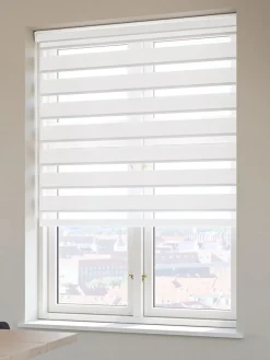 TOKEStore enrouleur Duo TOKE 45x180 avec cantonnière blanc