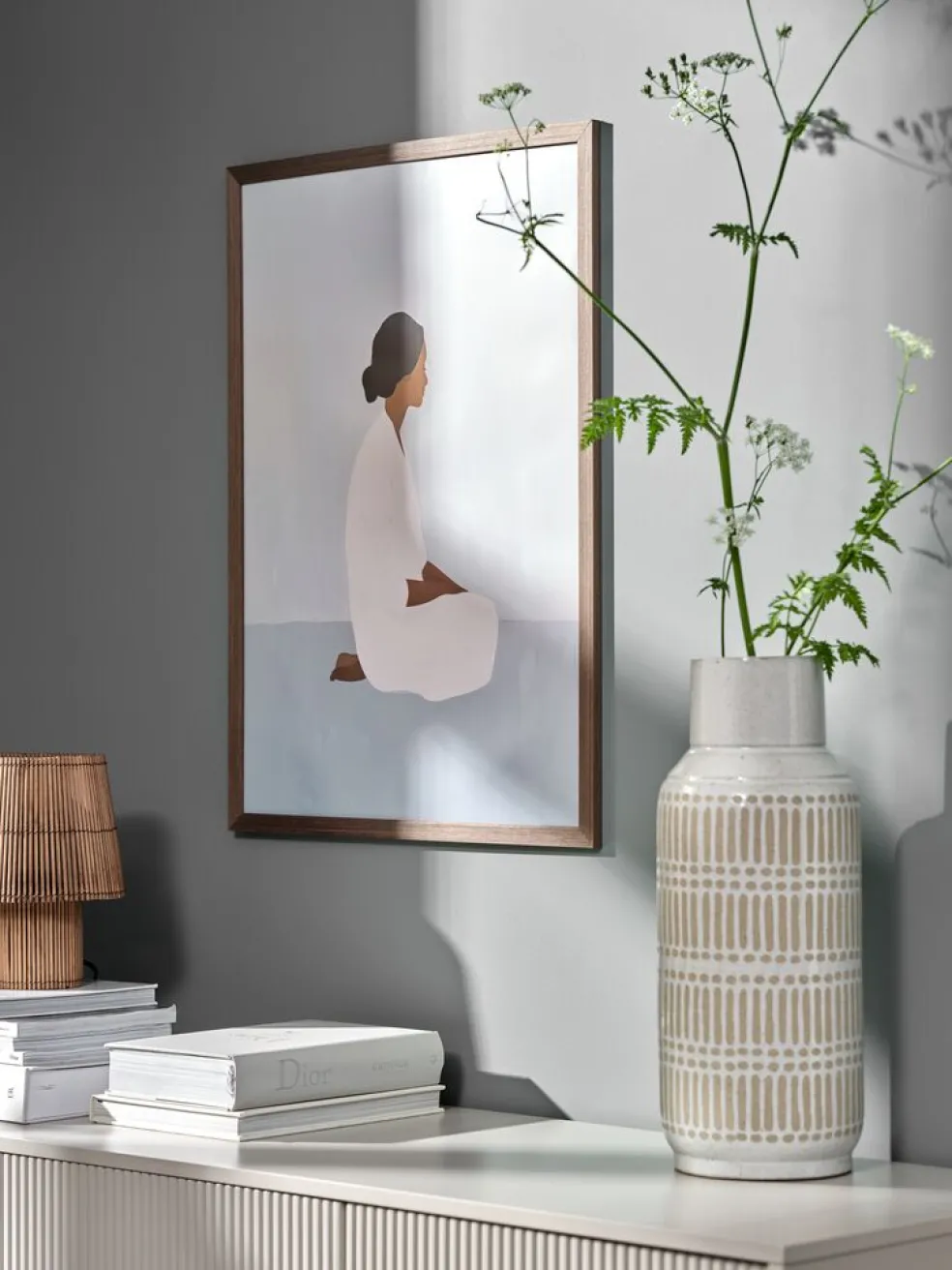 TORDCadre photo TORD 50x70cm bois foncé