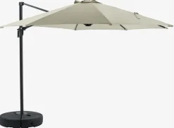 TRONDHEIMParasol déporté TRONDHEIM Ø300 blanc cassé