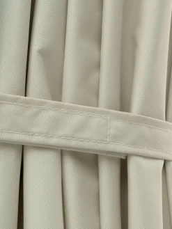 TRONDHEIMParasol déporté TRONDHEIM Ø300 blanc cassé
