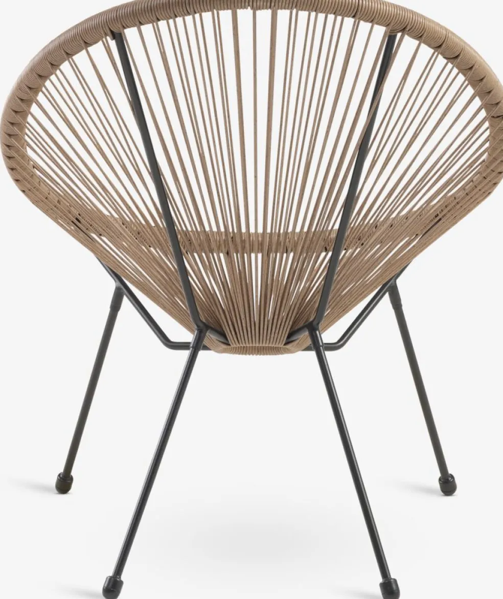 UBBERUPFauteuil lounge d'extérieur UBBERUP naturel