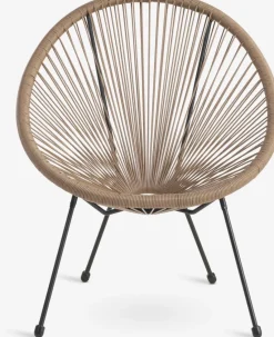 UBBERUPFauteuil lounge d'extérieur UBBERUP naturel