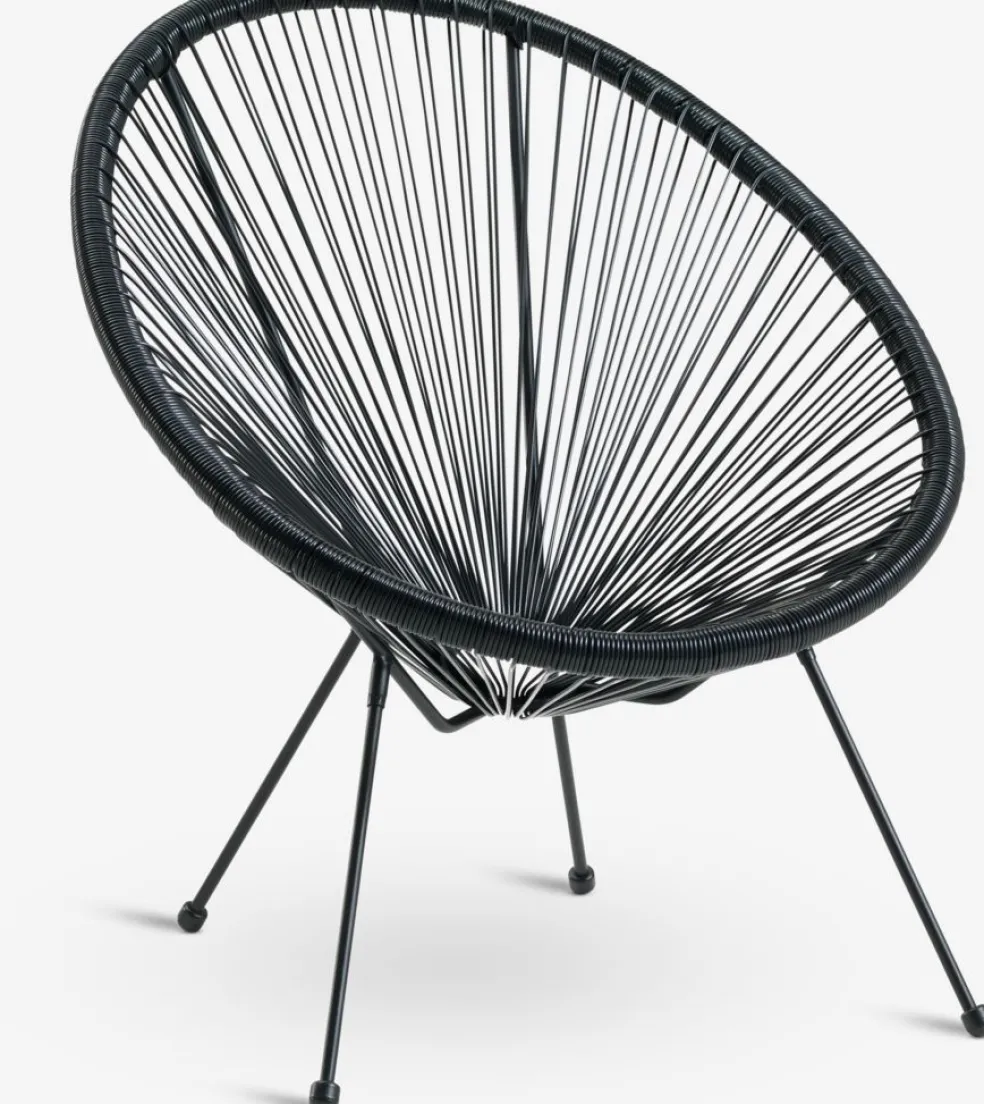 UBBERUPFauteuil lounge UBBERUP noir