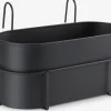 UGLEBalconnière UGLE l23xL37xH22 noir