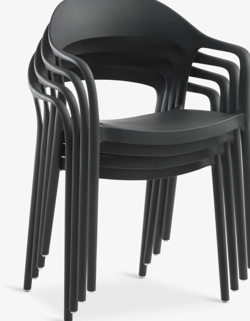 ULBJERG + NANNESTADULBJERG L214/297 table eucalyptus + 4 NANNESTAD chaise