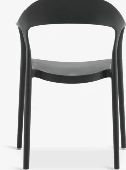ULBJERG + NANNESTADULBJERG L214/297 table eucalyptus + 4 NANNESTAD chaise