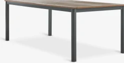 ULBJERG + NANNESTADULBJERG L214/297 table eucalyptus + 4 NANNESTAD chaise