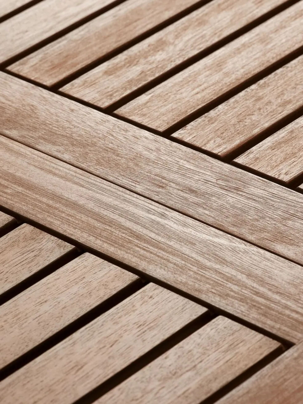 ULBJERG + SIRDALULBJERG L214/297 table eucalyptus + 4 SIRDAL chaises gris