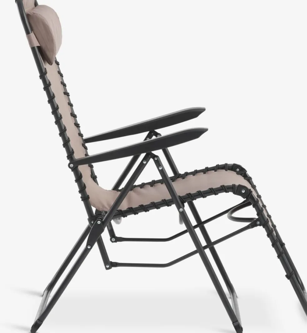 ULFBORGChaise relax ULFBORG sable foncé