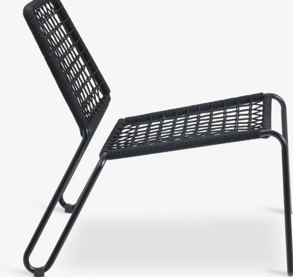 ULLAREDFauteuil lounge ULLARED noir