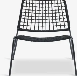 ULLAREDFauteuil lounge ULLARED noir