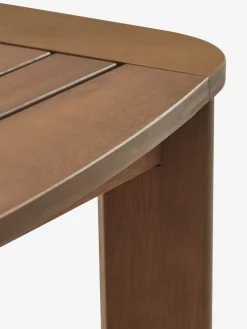 UVDAL + HEMSEDALUVDAL L223 table eucalyptus + 4 HEMSEDAL chaises noir