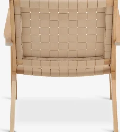 VADEHAVETFauteuil VADEHAVET tissu naturel/chêne