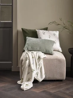 VALERIANACoussin VALERIANA 45x45 beige/vert