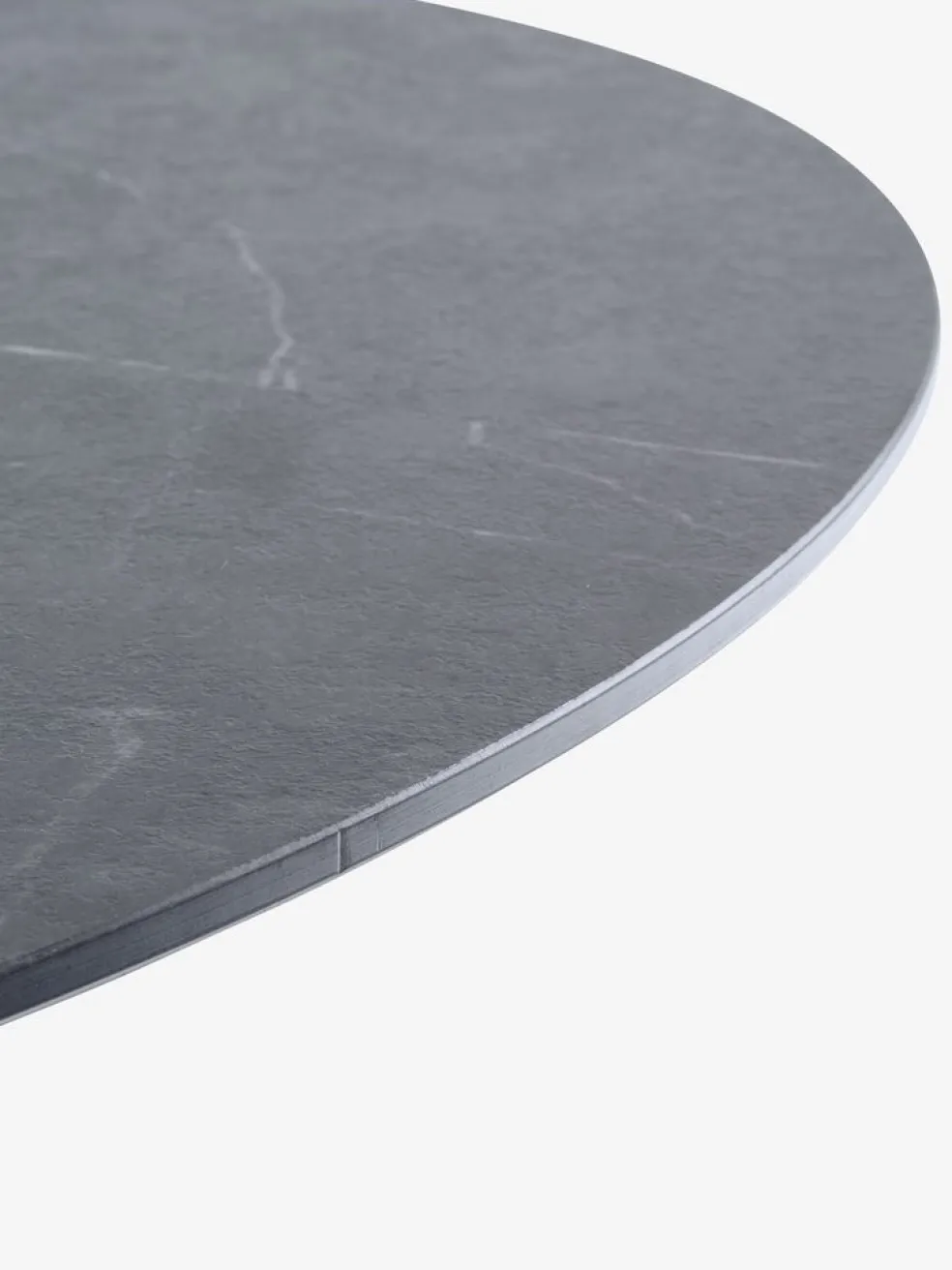 VAMDRUP + AIDTVAMDRUP Ø120 table + 4 AIDT chaises gris