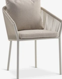 VAMDRUP + GILJAVAMDRUP Ø120 table + 4 GILJA chaises beige