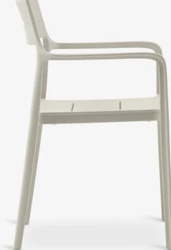 VAMDRUP + INGSTRUPVAMDRUP Ø70 table + 2 INGSTRUP chaises beige