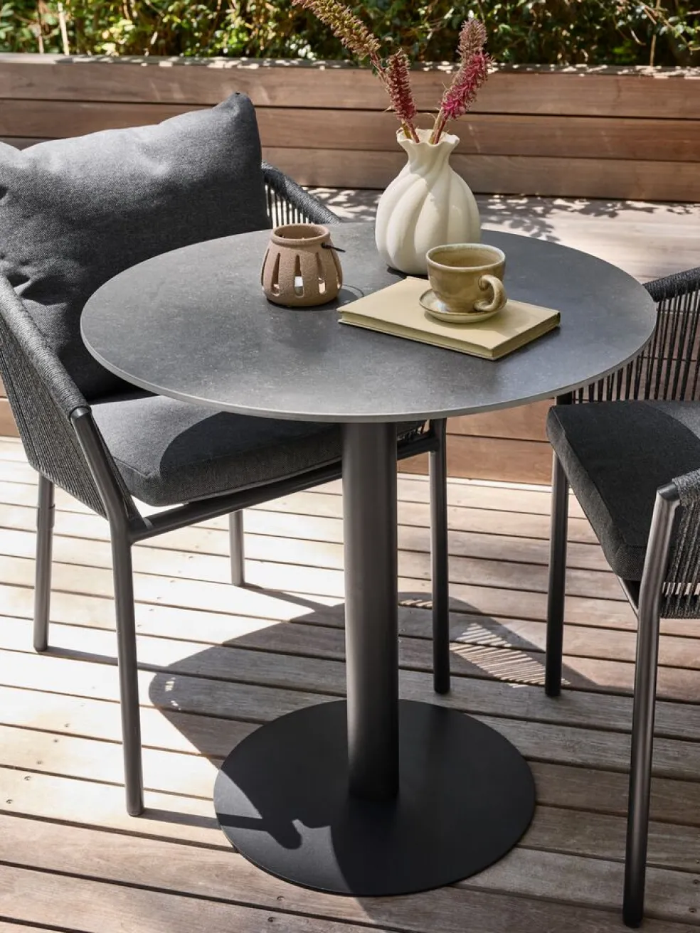 VAMDRUPTable bistrot VAMDRUP Ø70 gris foncé
