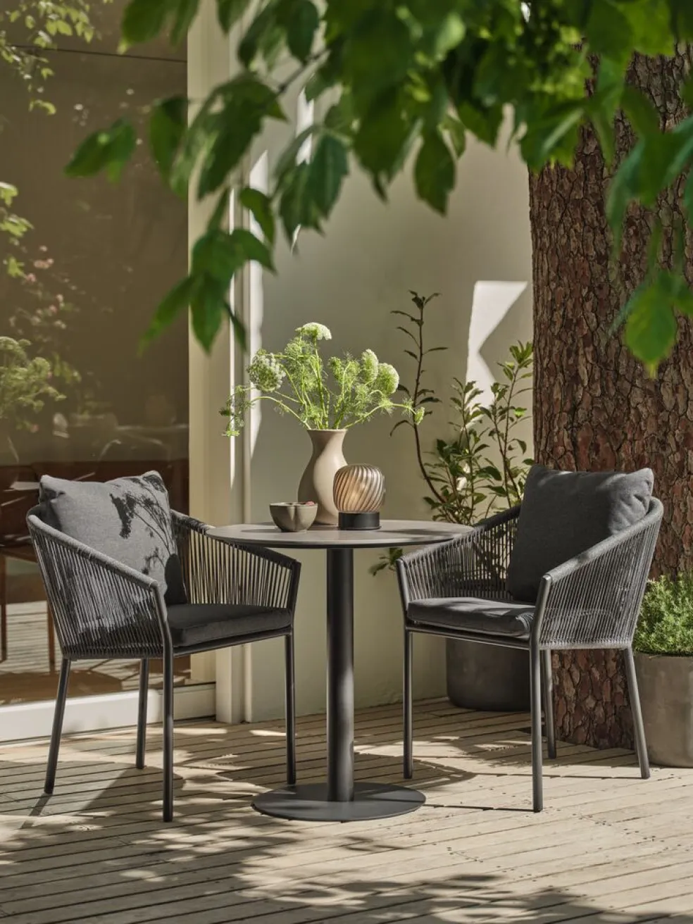 VAMDRUPTable bistrot VAMDRUP Ø70 gris foncé