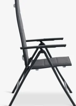 VATTRUP + MYSENVATTRUP L206/321 table noir + 4 MYSEN chaises gris