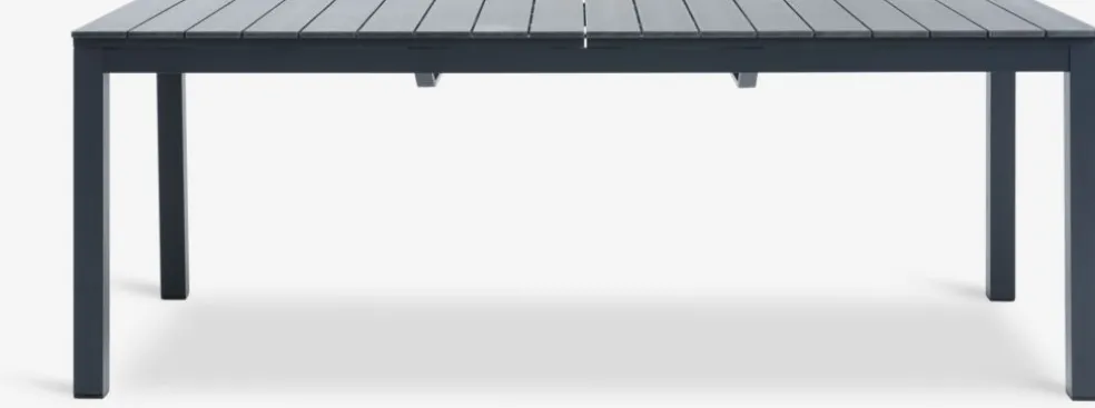 VATTRUP + MYSENVATTRUP L206/321 table noir + 4 MYSEN chaises gris