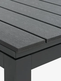VATTRUP + MYSENVATTRUP L172/276 table noir + 4 MYSEN chaises gris
