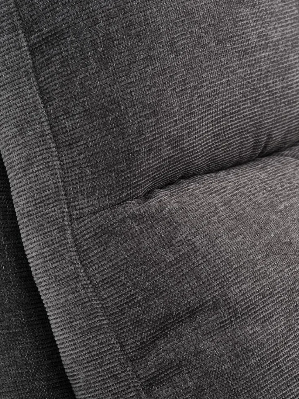 VEJLBYFauteuil inclinable VEJLBY tissu gris foncé