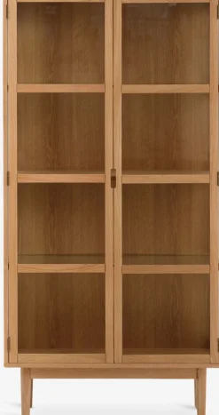 VESTERBYVitrine VESTERBY haut 2 portes chêne naturel