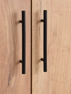 VIBYArmoire VIBY 101x200 2 portes coloris chêne naturel