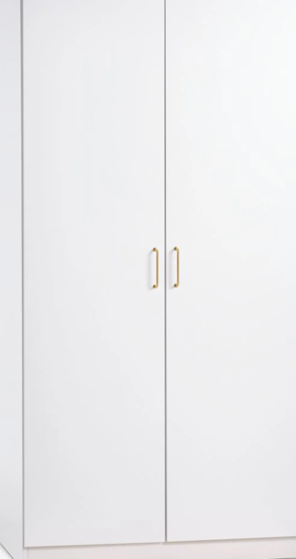 VIBYArmoire VIBY 101x200 2 portes blanc