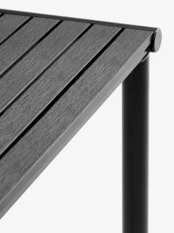 VIERLI + HEMSEDALVIERLI L149 table + 4 HEMSEDAL chaises noir
