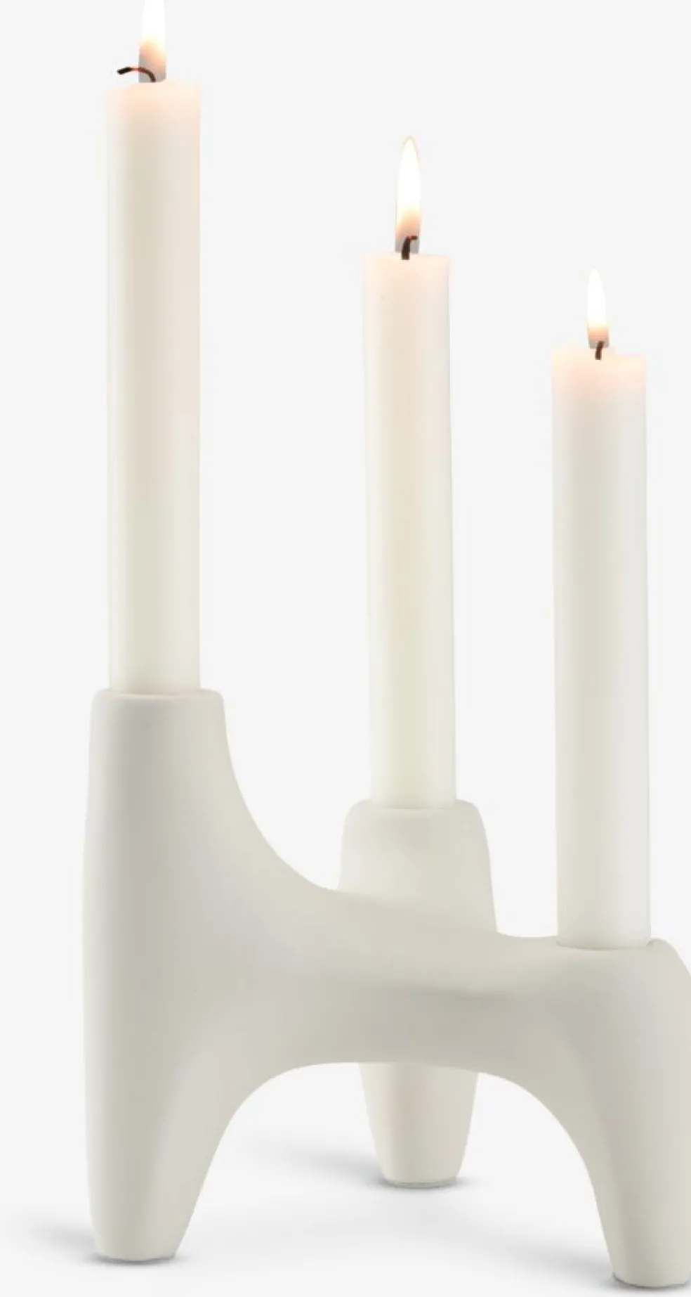 VIGNIRChandelier VIGNIR l13xL16xH15cm blanc cassé
