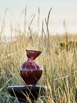 VILMERVase VILMER Ø19×H30cm aubergine