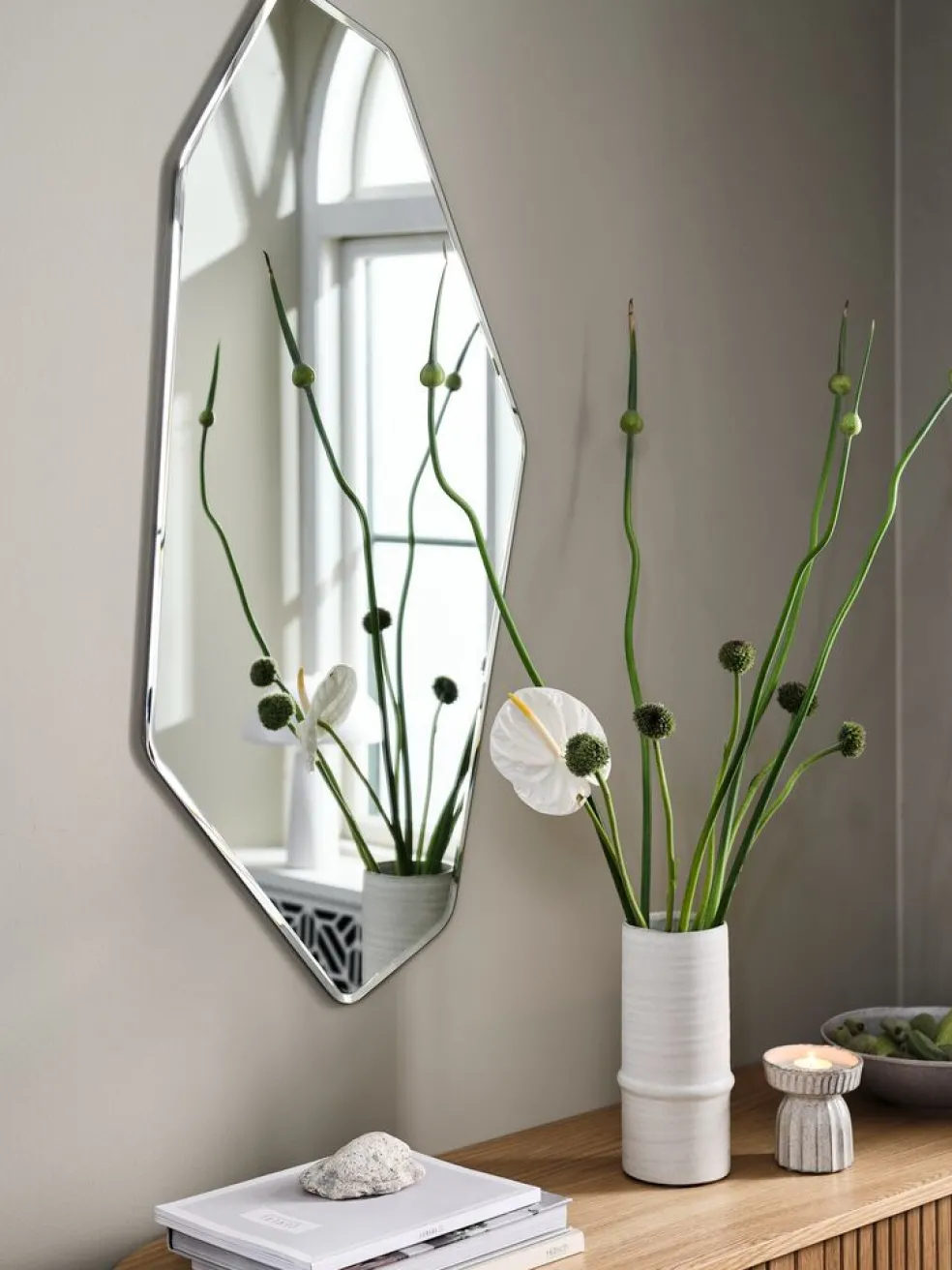 VILSLEVMiroir VILSLEV 50x100 forme organique