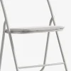 VOELChaise pliante VOEL tissu sable clair