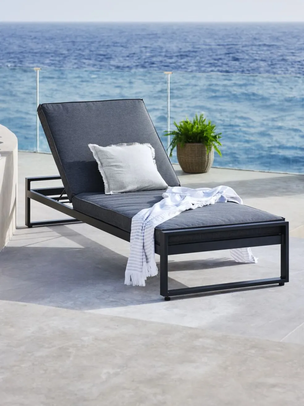 VONGEBain de soleil VONGE l75xL210 noir à séchage rapide