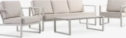 VONGEEnsemble lounge VONGE 5 personnes beige