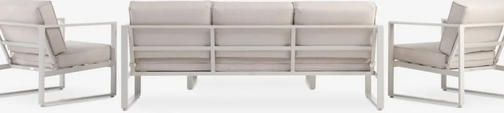 VONGEEnsemble lounge VONGE 5 personnes beige