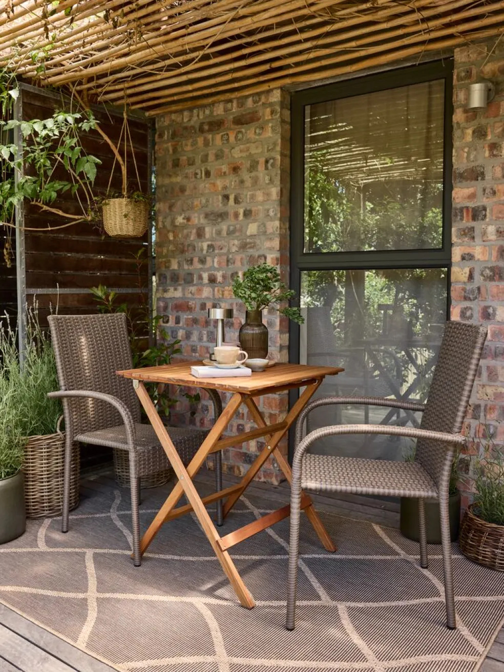 VRAADALTable bistrot VRAADAL l62xL62 eucalyptus