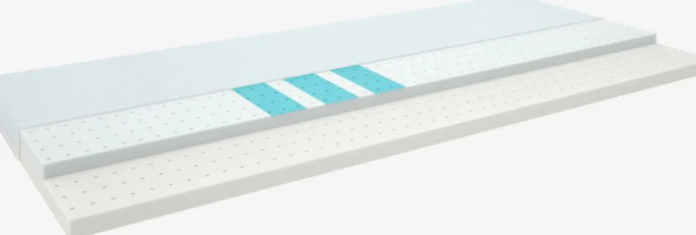 WELLPUR BOKSELVIGoldSurmatelas 160x200cm WELLPUR BOKSELVI blanc