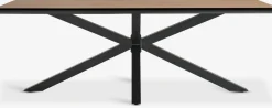 YPNASTEDTable de jardin YPNASTED l100xL215 naturel